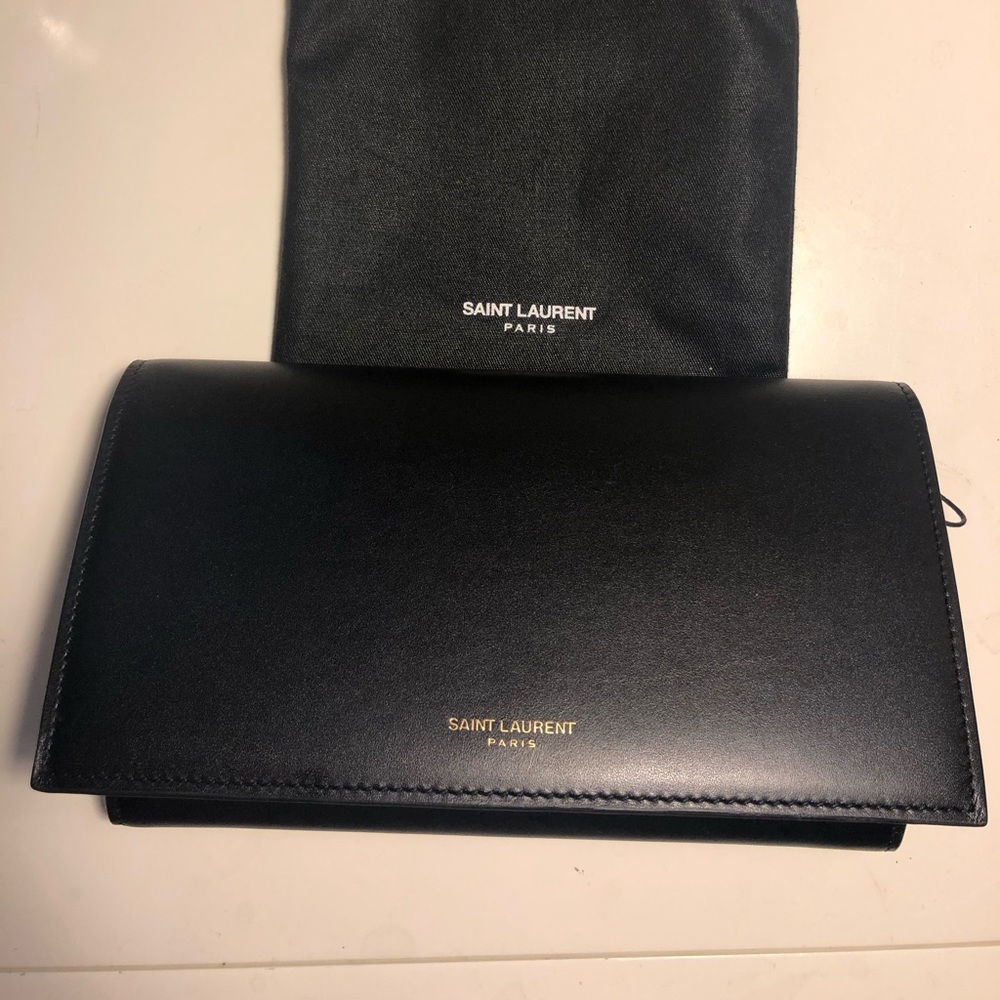 YSL LARGE FLAP WALLET